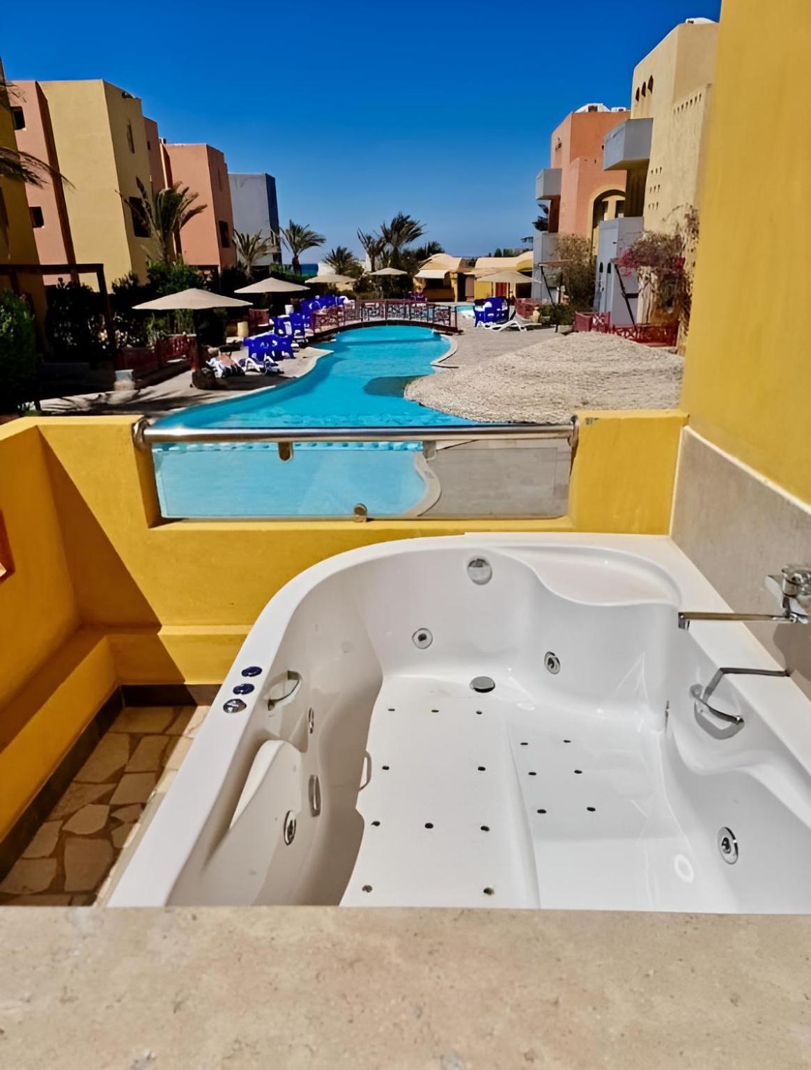 Modern 1Bd Apartment - Al Dora Resort, Hurghada Exterior foto