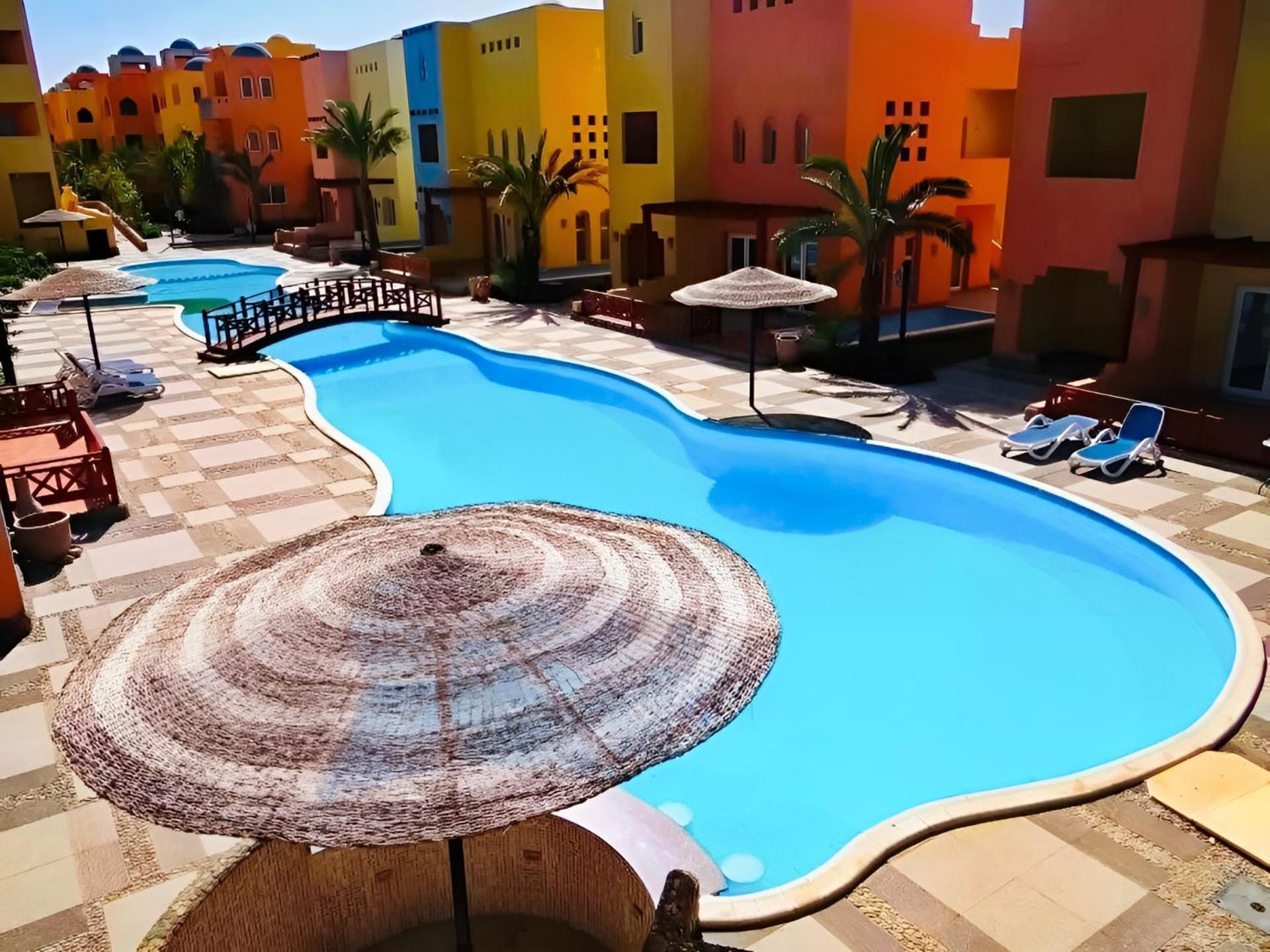 Modern 1Bd Apartment - Al Dora Resort, Hurghada Exterior foto